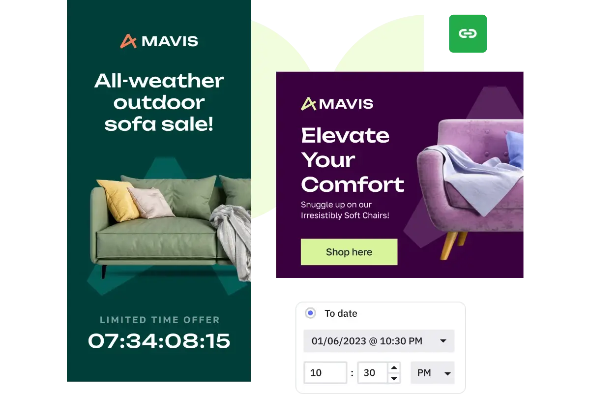 Create engaging rich media ads in seconds